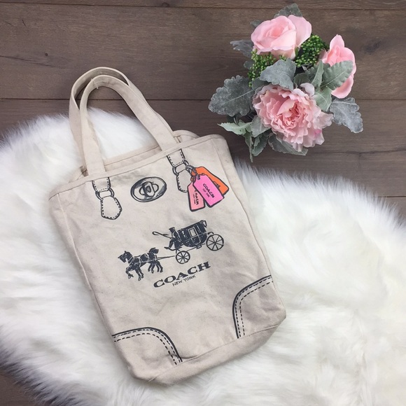 Coach Handbags - Coach Reusable Shopping Book Tote Bag ✨